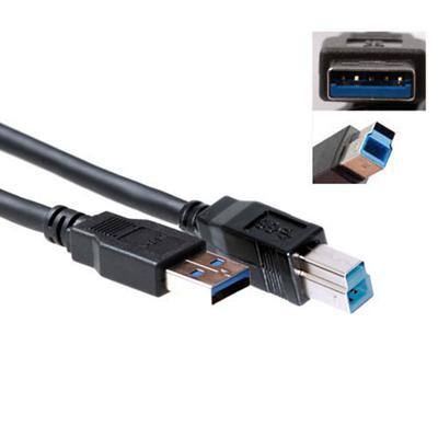 ACT USB 3.0 A Mannelijk - USB-B Mannelijk 3 M