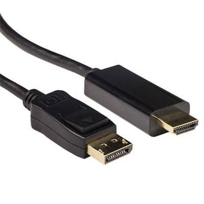 ACT Verloopkabel DisplayPort Mannelijk naar HDMI-A Mannelijk 1,8 M