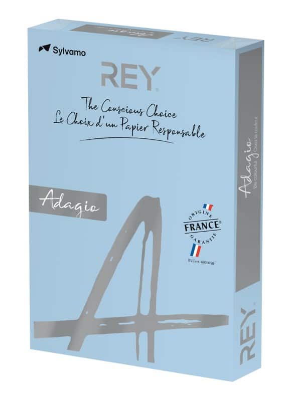 Rey A3 Gekleurd papier Hemelsblauw 80 g/m² 500 Vellen
