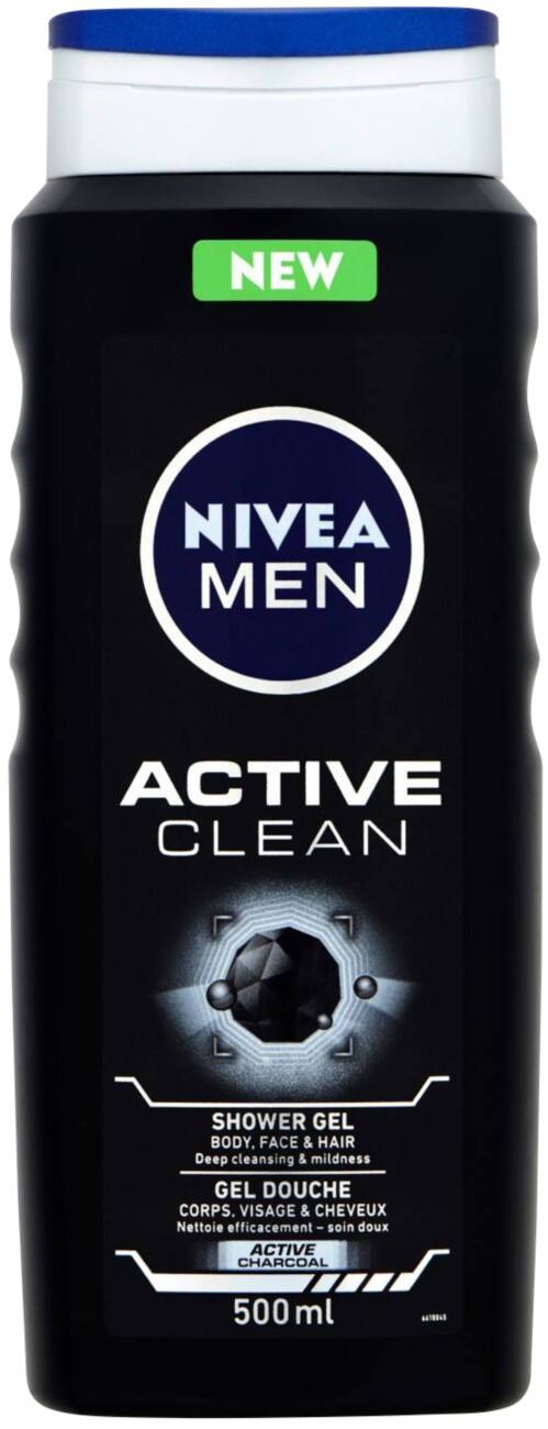 NIVEA Douchegel Men Active Clean 500 ml