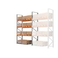 MANORGA Startset stellingkast 3 Planken 2.700 x 1.100 x 6.000 mm Geel, zilver