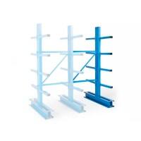 MANORGA Uitbreiding stellingkast 4 Planken 1.000 x 2.500 mm Grijs
