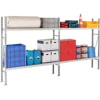 MANORGA Startset stellingkast met 2 niveaus Epsivol One 2000 x 600 x 2000 mm