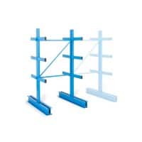 MANORGA Startschap 3 Planken 1.000 x 2.000 mm Grijs