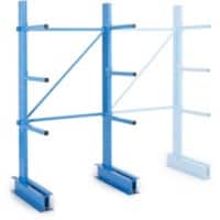 MANORGA Startschap 3 Planken 1.000 x 400 x 2.000 mm Grijs