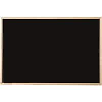 Bi-Office Krijtbord met grenen frame Zwart 60 x 45 cm