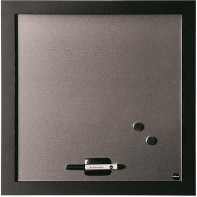 Bi-Office Magnetisch Whiteboard Zwart 22 mm frame 45 x 45 cm

