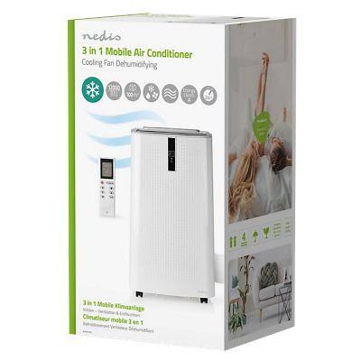 Nedis Mobiele airconditioner Mobile Wit 36 x 42 x 72 cm 12000 BTU 100 m²