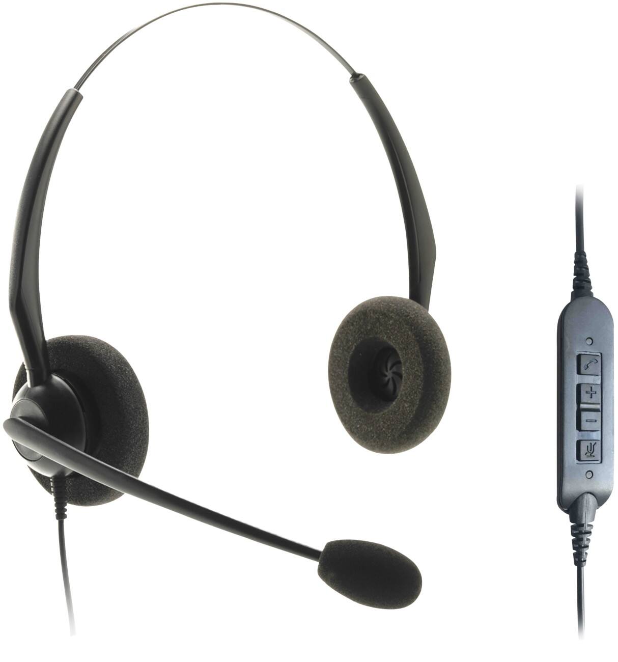 JPL Headset JPL-100B USB-A Zwart
