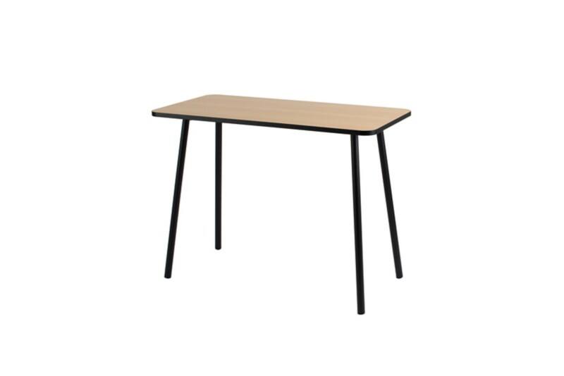 Paperflow Thuiskantoorbureau Rechthoekig Beuken 4 metalen poten 1.140 (B) x 600 (D) x 750 (H) mm Melamine  