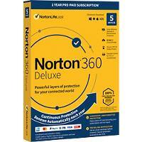 Norton Antivirus 360 Deluxe 1 licentie 5 apparaten 12 maanden NL