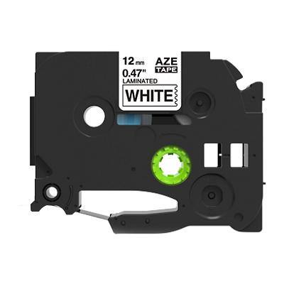 Rillstab Compatibel Brother TZe-231 Labeltape Zelfklevend Zwart op Wit 12 mm x 8m