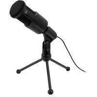 Ewent Multimedia Microfoon Pro 3,5mm aansluiting Zwart