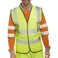 B Seen Hi-Vis Hesje Veiligheidskleding Extra Extra Extra Large (XXXL) Geel