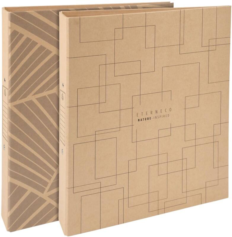 Exacompta 30 mm Ringband Karton, papier 2 Ringen Kleurenassortiment 54947E 10 Stuks