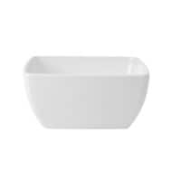 Kommen Melamine 19 x 19 x 9 cm Wit 6 stuks