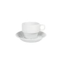 Nova Nordika Koffiekop Porselein 180 ml 80 mm Wit 24 Stuks