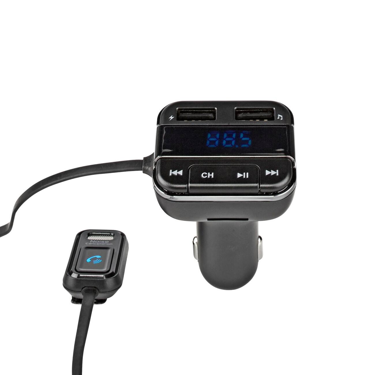 Nedis FM-audiotransmitter voor auto CATR123BK