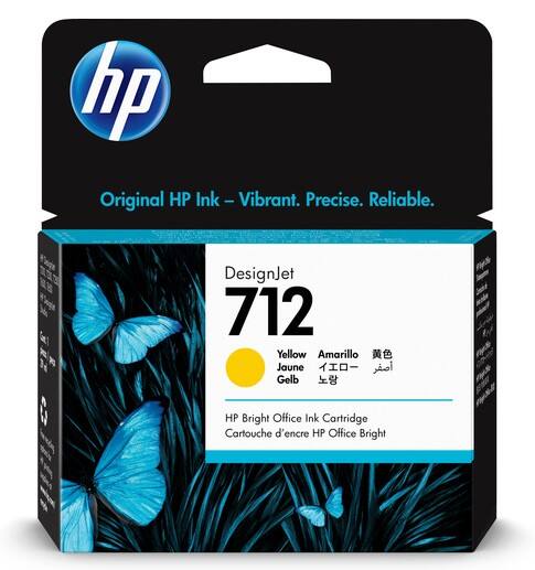 HP Inktcartridge Origineel 3ED69A Geel
