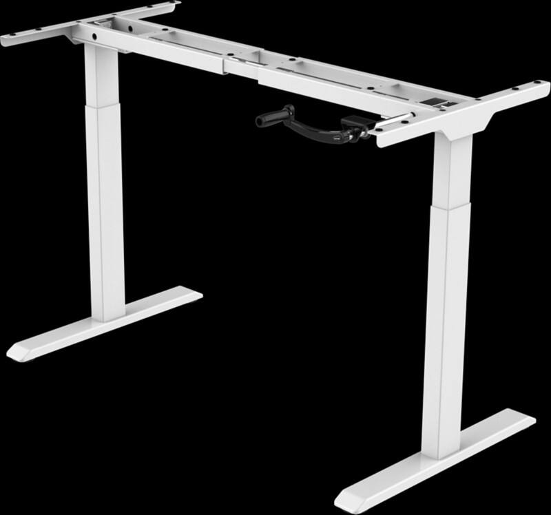 euroseats Crank Zit-sta-frame Rechthoekig T-Voet 1.100 (B) x 650 (D) x 1.165 (H) mm Metaal