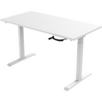 euroseats Zit-sta-bureau wit 1600 x 800 x 685-1165 mm