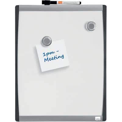 Nobo Small Wandmontage Magnetisch whiteboard 1903779 Gelakt staal Arched Frame 280 x 335 mm Wit