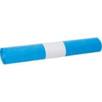 DEISS Gemiddeld gebruik Vuilniszakken 120 l Blauw HDPE (Hogedichtheidpolyetheen) 20 micron 25 Stuks