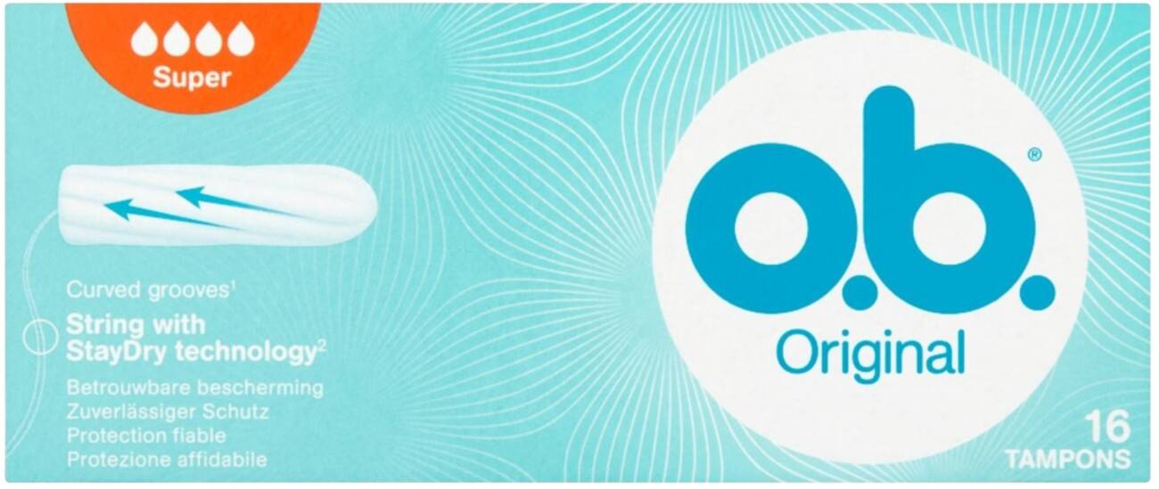 o.b. Tampons Super 16 Stuks