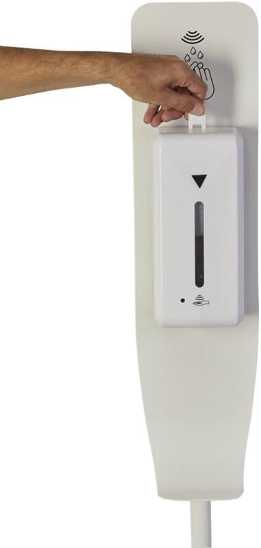 Alba Zeepdispenser Vrijstaand MHGEL 1 Liter Wit