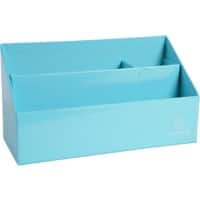 Exacompta Aquarel Brievenhouder Pastelblauw 10 x 25 x 14 cm 4 Stuks 