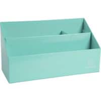 Exacompta Aquarel Brievenhouder Pastelgroen 10 x 25 x 14 cm 4 Stuks 