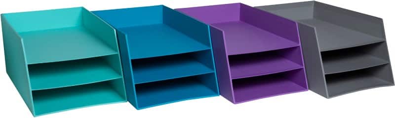 Exacompta Teksto Brievenbakje A4+ Karton Kleurenassortiment