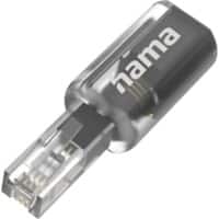 Hama Antitwist-USB-adapter Zwart, Transparant