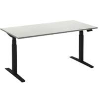 Ceha Adjust 2 Plus Elektrisch hoogteverstelbaar Zit-sta-bureau Rechthoekig Wit T-Voet 1,800 (B) x 800 (D) x 1,300 (H) mm Melamine, metaal