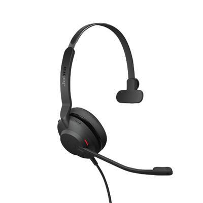 Jabra Evolve2 30 UC Bedraad Mono Headset Over het oor Noise Canceling USB Microfoon Zwart