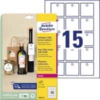 Avery Karton Hanglabels 13 x 210 x 297 mm Ultrawit T2003-10 10 Stuks