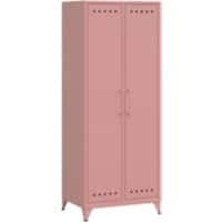 Bisley Fern Garderobe Metaal 700 x 510 x 1,800 mm Pastelroze