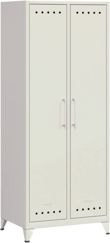 Bisley Fern Garderobe Metaal 700 x 510 x 1,800 mm Verkeerswit