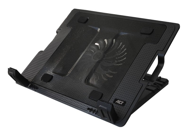 ACT Laptopstandaard Hoogteverstelbaar 370 x 58 x 265 mm Zwart AC8110
