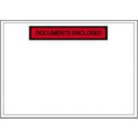 RAJA Zelfklevend Paklijstenveloppen PE (Polyetheen), siliconepapier Transparant 16,5 (B) x 23 (H) cm 1000 Stuks