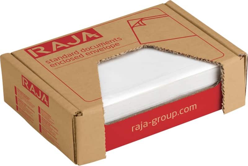RAJA Zelfklevend Paklijstenveloppen C6 PE (Polyetheen), siliconepapier Transparant 11,5 (B) x 16,5 (H) cm 250 Stuks