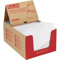 RAJA Zelfklevend Paklijstenveloppen DL PE (Polyetheen), siliconepapier Transparant 11,5 (B) x 22,5 (H) cm 250 Stuks