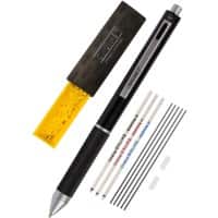 ONLINE 4-in-1 70016 inklapbaar Multifunctionele pen Kleurenassortiment 0,5 mm Navulbaar 11 Stuks