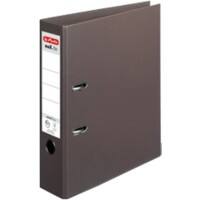 herlitz MaX. Protect PP Ordner A4 55 mm Caribbean Turquoise 2-rings Karton, PP (Polypropeen) Reliëf