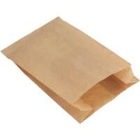 RAJA Draagtas Kraft Papier Bruin 33 x 6 x 25 cm 1000 Stuks