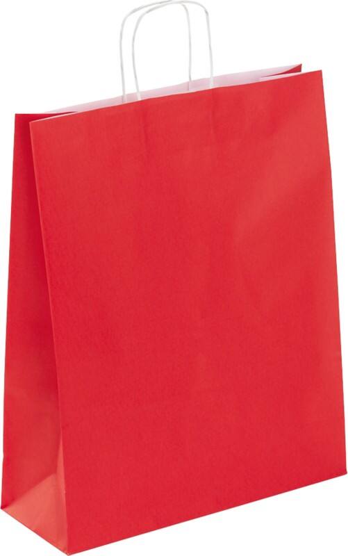 RAJA Draagtas Papier Rood 40 x 14 x 35 cm 50 Stuks