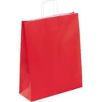 RAJA Draagtas Papier Rood 40 x 14 x 35 cm 50 Stuks