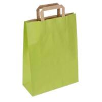 RAJA Draagtas Papier Groen 10 x 29 x 22 cm 50 Stuks