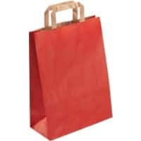 RAJA Draagtas 90 g/m² Rood 32 x 16 x 39 cm 50 Stuks