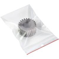 RAJA Gripzakken LDPE (Lagedichtheidpolyetheen) Transparant 8 x 6 cm 500 Stuks